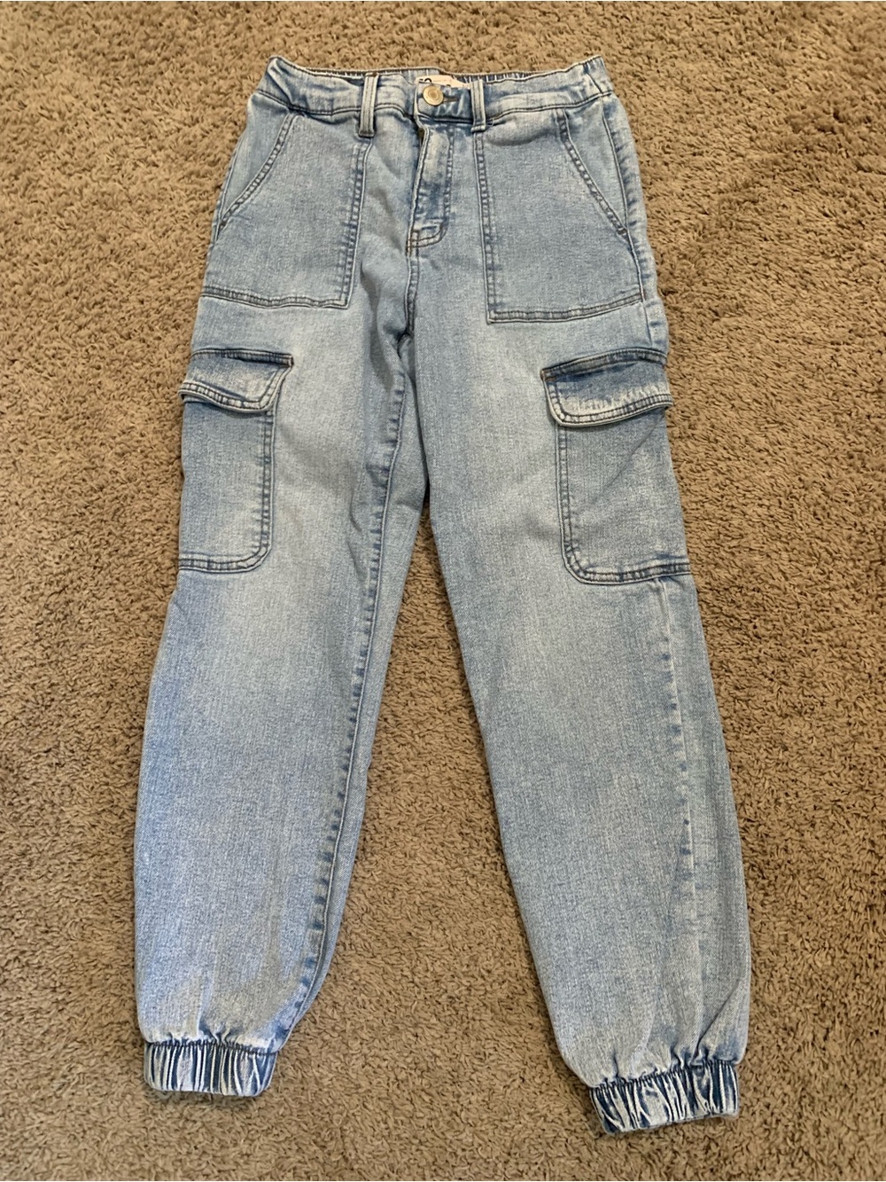 SO High Rise Cargo Jeans 5 / 27W